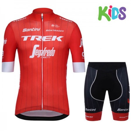 Tenue Cycliste et Cuissard Enfant 2018 Trek-Segafredo N001